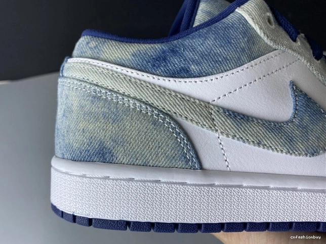 Washed CZ8455-100 Low Denim 1 Jordan Air 1022